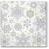 Pl Serwetki Glowing Stars Silver