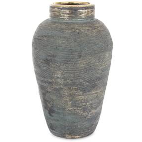 Modro-zlatá Keramická Váza 45cm