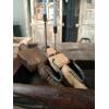 Wood old Wieszak teak 1