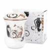 Porcelánový Hrnček Na Čaj So Sitkom A Vekom – Mačky 400 ml