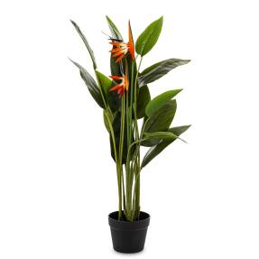 Umelá Rastlina Strelícia V Kvetináči 86cm