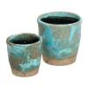 Keramický Kvetináč Azzurro 13cm