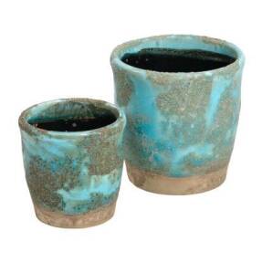 Keramický Kvetináč Azzurro 13cm