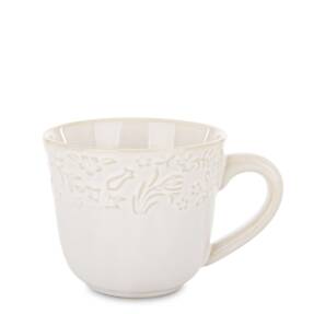 Táto romantická porcelánová espresso šálka Sarmatia (120 ml) v krémovom prevedení dodá vašej káve vidiecky šarm. S jemným kvetinovým vzorom je ideálna na espresso. Je vhodná do umývačky riadu aj mikrovlnnej rúry.