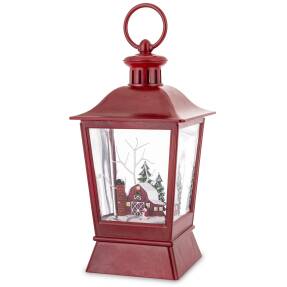 Lampion Domek Z Pozytywką Led